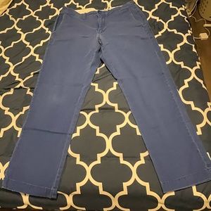 Brand new J Crew straight fit dark blue chinos 32